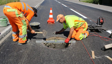 Neuer Deckbelag: Die Strasse zum Knoten Burstriet wird 25 Stunden lang gesperrt