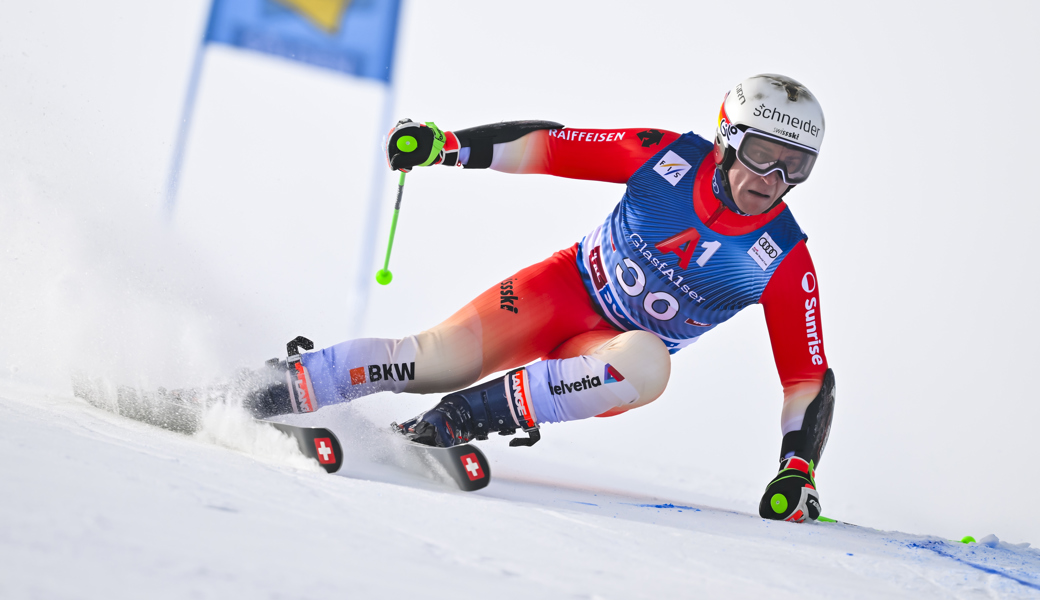 Marco Fischbacher erreichte im ersten von zwei Europacup-Riesenslalom von Pass Thurn (Österreich) Rang vier.