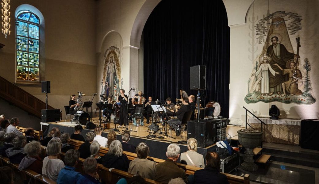  Im zweiten Teil der Veranstaltung gab es ein fulminantes Konzert in der Propstei Alt St. Johann. 