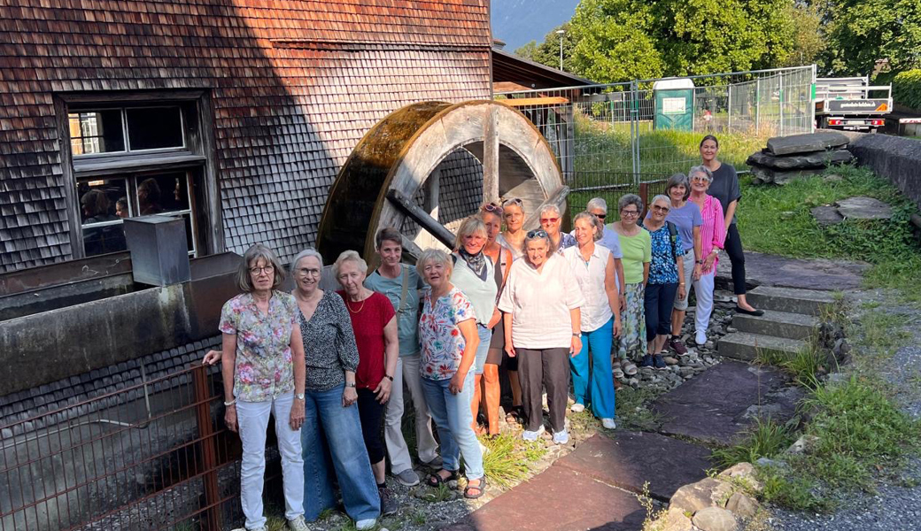 Ausflug zum alten Mühlbach als Dankeschön