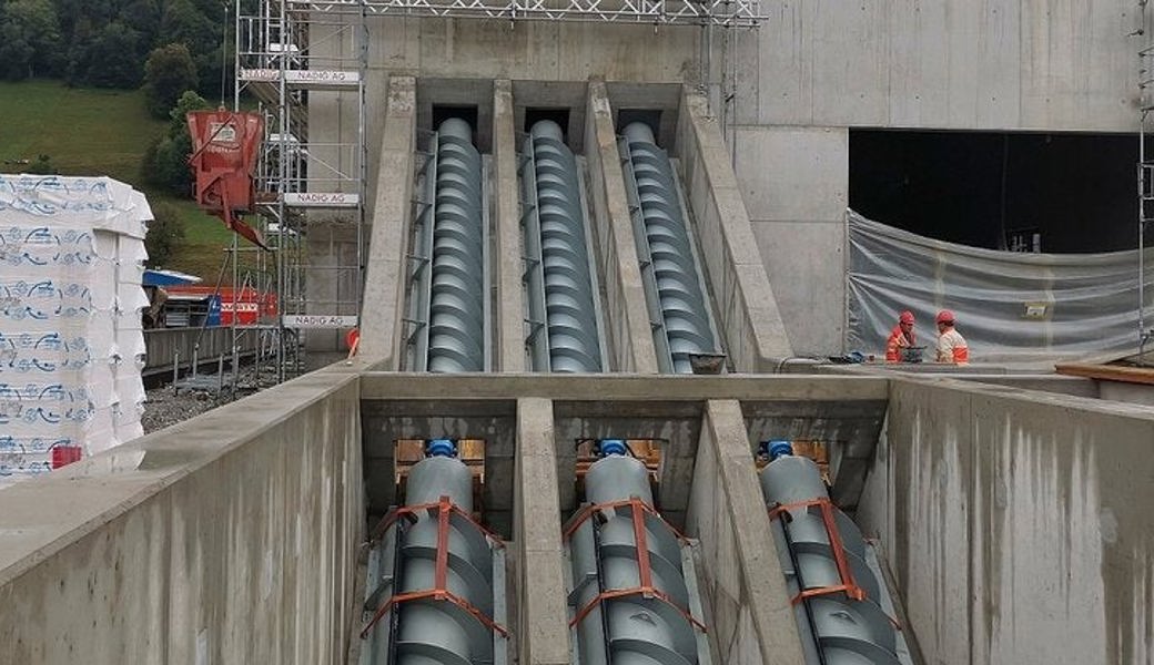 Mehr Betriebssicherheit: Sechs Schneckenpumpen fördern hier künftig Abwasser.  Bild Nadine Bantli