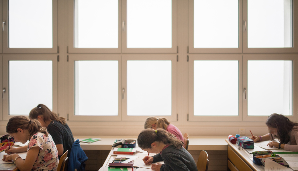  Das Schulhaus Berg muss erweitert werden. 