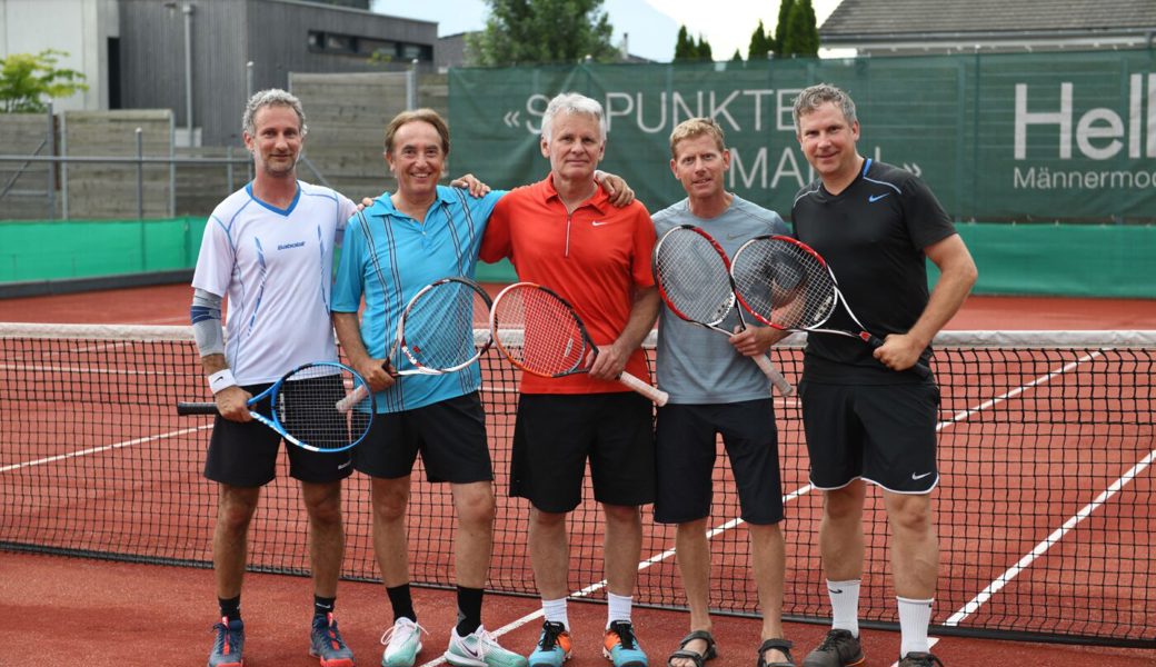 Der Tennisclub Grabs schafft in souveräner Manier den Aufstieg in die 1. Liga