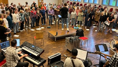 Gospelchor probt für Höhepunkte am Wochenende