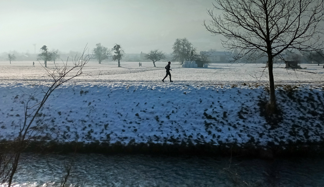 Winterimpressionen: sonnig im Obertoggenburg, neblig im Werdenberg