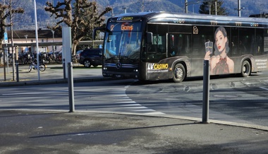 Verboten: Dieser Bus dürfte im Werdenberg gar nicht fahren