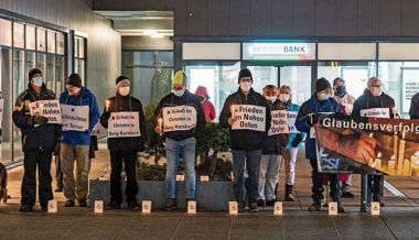 Sichtbares Zeichen für Glaubensverfolgte gesetzt