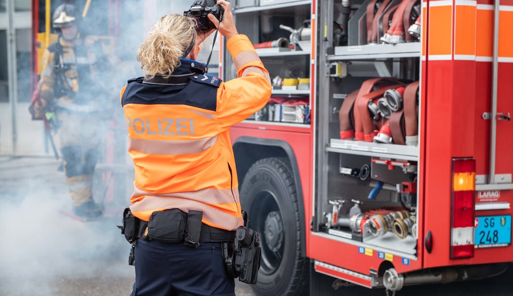 Feuer in der Wand: Haus erheblich beschädigt