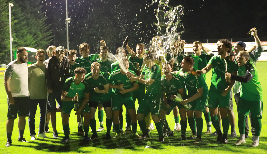 Titelverteidigung gelungen: Die erste Mannschaft des FC Buchs wurde ihrer Favoritenrolle gerecht und entschied den Werdenberger Cup für sich. 