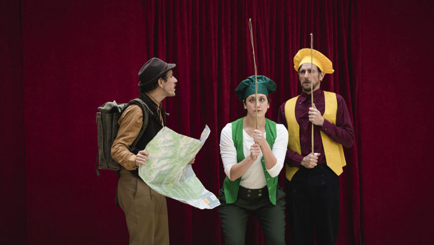  Das Trio Teatro Cuccagna. 