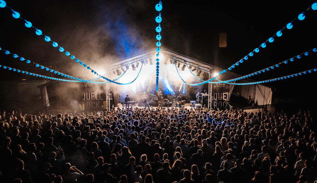 Atmosphärisch: Das Quellrock bietet ein ganz besonderes Ambiente.