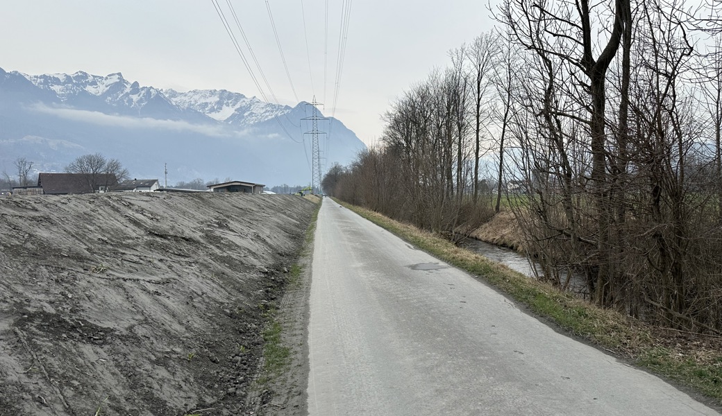 Bis Ostern wird die Strasse entlang des Werdenberger Binnenkanals von der Brücke Rheinstrasse in Sevelen bis zur Gemeindegrenze in Buchs unter der Woche für alle Verkehrsteilnehmenden – inklusive Fussgängerinnen und Fussgänger – gesperrt. 