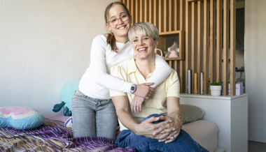 Amélie wurde als eines der ersten Kinder im Mutterleib operiert