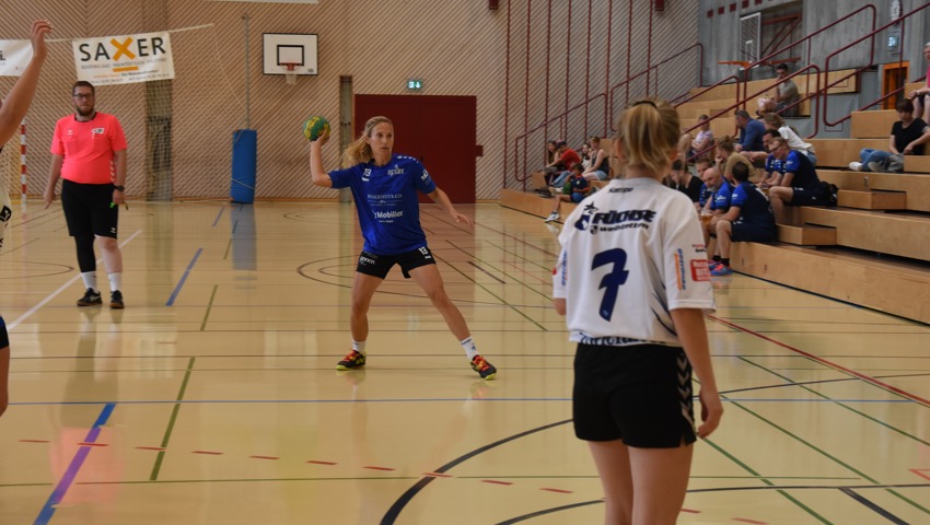 Die Frauen vom HC Buchs-Vaduz duellierten sich mit Weilstetten.