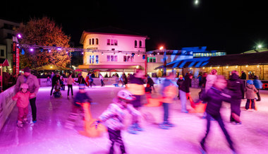 Viel Spass auf dem Eis im Vaduzer Städtle