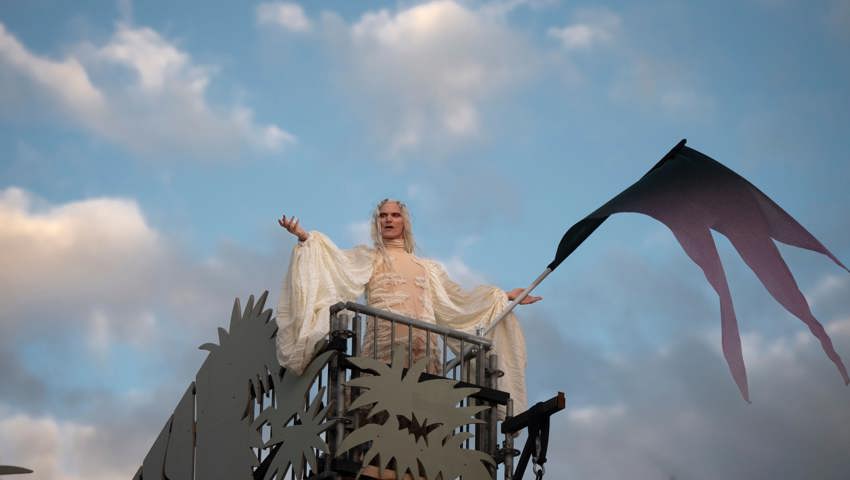 Oper auf 1400 Meter: Die Spielstätte Flumserberg verbindet Theater und Natur.