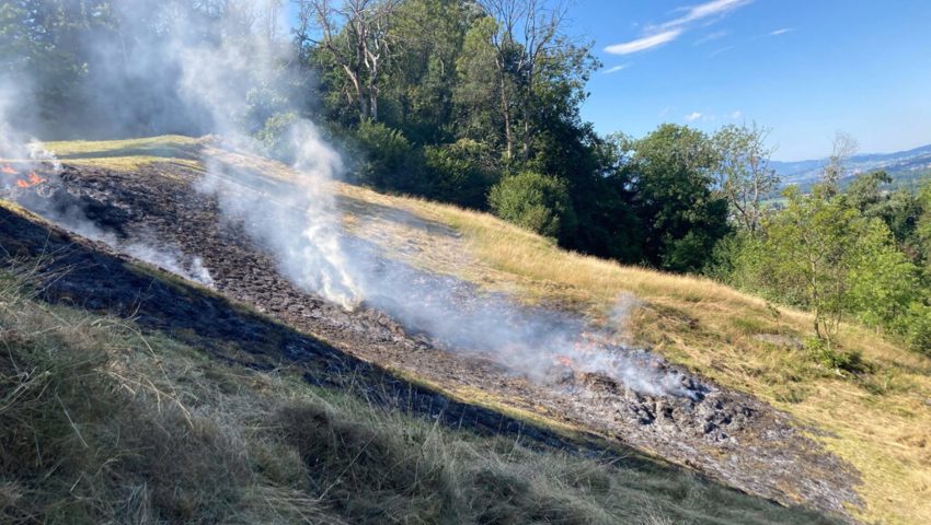  Beim Brand wurde niemand verletzt. 