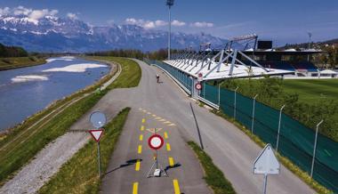 Radverkehr auf Rheindamm soll erlaubt bleiben