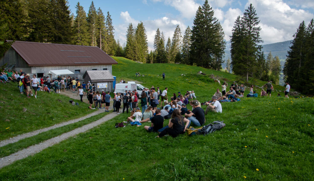  Open-Air-Feeling am letzten Stand der Bauerei St. Johann AG. Bilder: PD