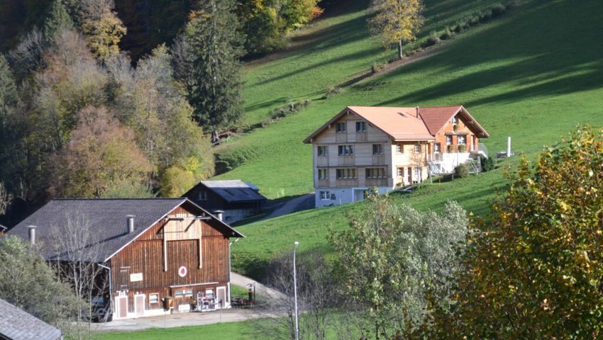  Idyllisch gelegen: der Bauernhof Gugger im toggenburgischen Stein. 