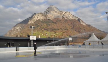 Den Menschen eine gewisse Normalität bieten: Der Eispark eröffnet am 11. November