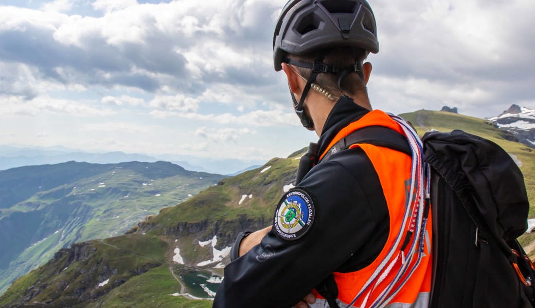 Der Unfall ereignete sich im Churfirstengebiet.