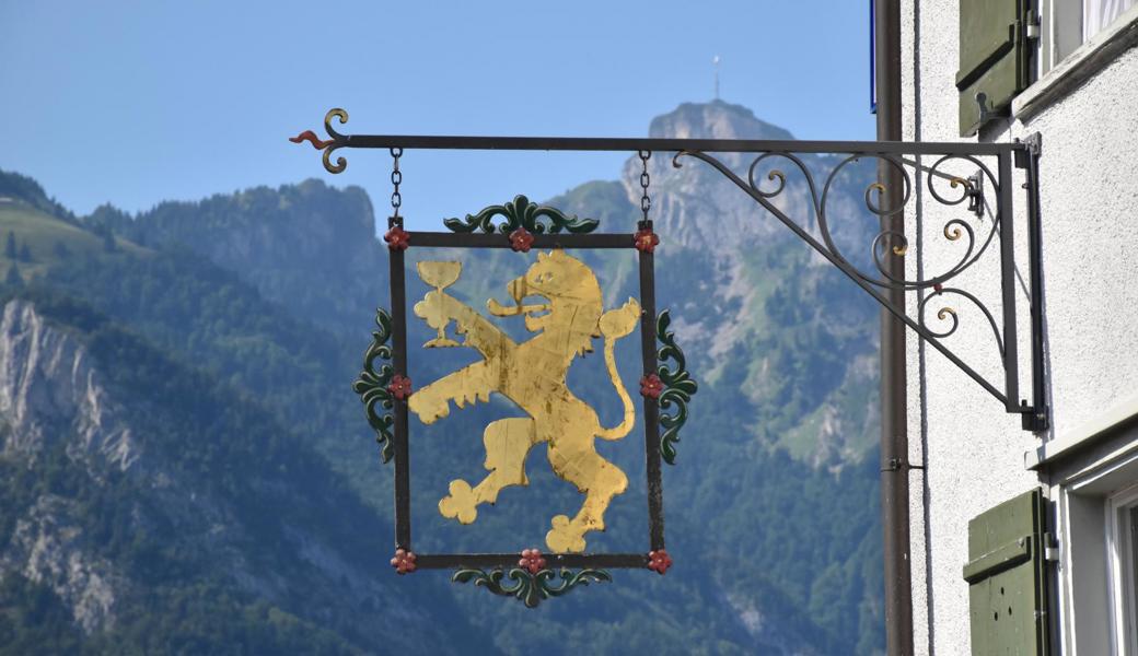 Das Gasthaus Löwen steht im Besitz der Ortsgemeinde Salez. 