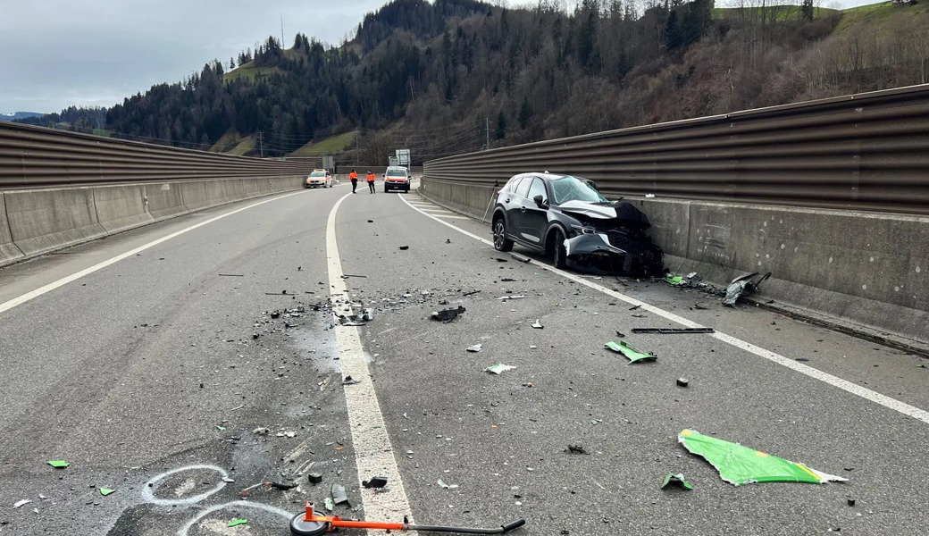 Im Januar 2024 verunfallte ein Autofahrer auf der H16 bei Lichtensteig tödlich. Es ist eines von insgesamt zehn Todesopfern im laufenden Jahr.