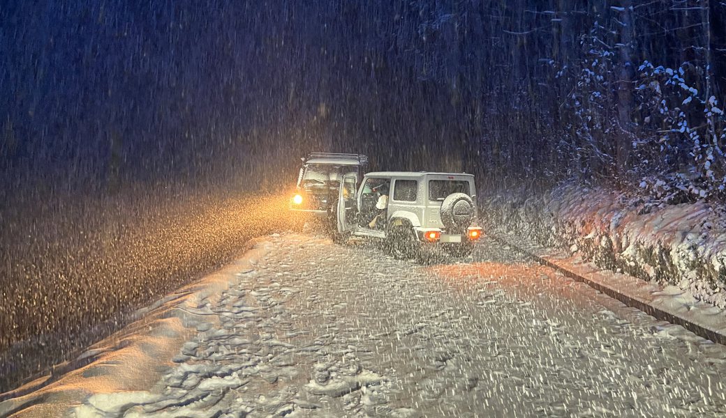 Wintereinbruch: Über 120 Verkehrsunfälle in 12 Stunden