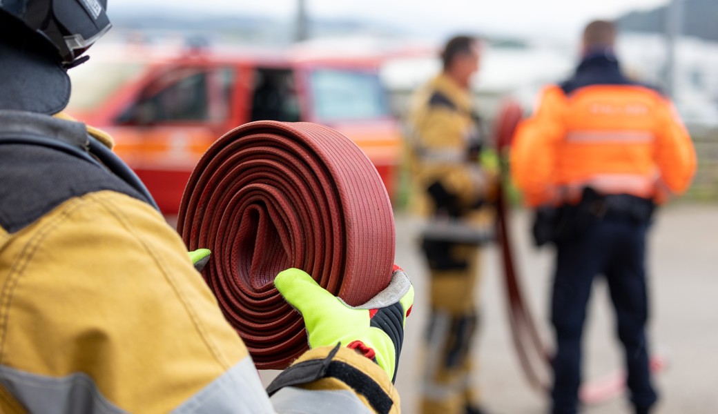 Die Feuerwehr brachte den Brand rasch unter Kontrolle.