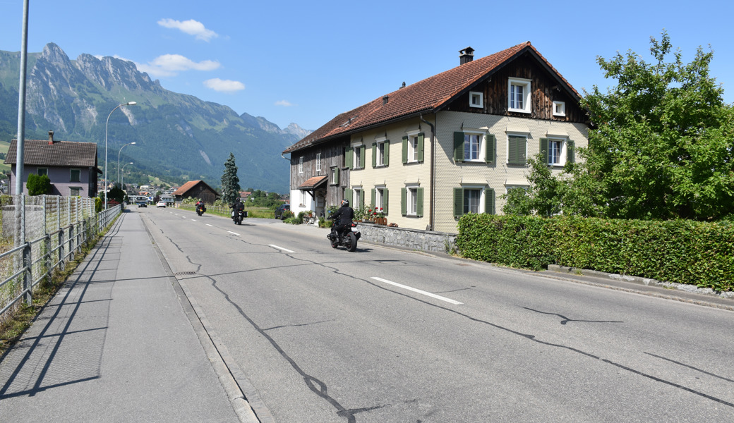 An der Grabserstrasse 37 ist es am lautesten. Hier empfiehlt der Kanton St. Gallen Tempo 60. 