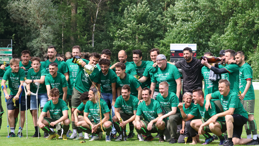 FC Buchs: Cupsieg und Aufstieg in einer Saison.