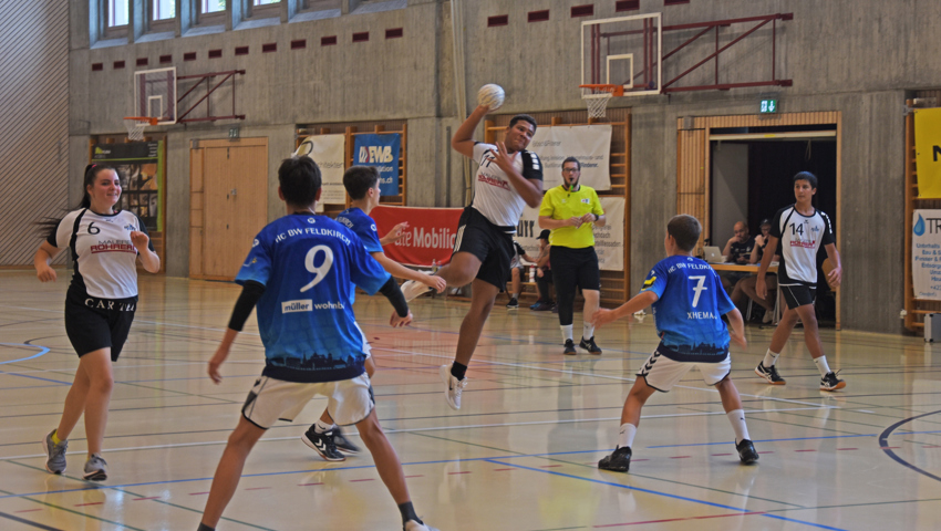 Die U15 des HC Buchs-Vaduz trat zwar beherzt an, musste allerdings eine Kanterniederlage einstecken.