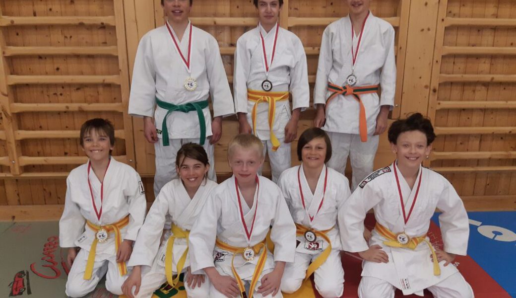  Die Kämpfer vom Judoclub Buchs feierten in Gommiswald zahlreiche Erfolge. 