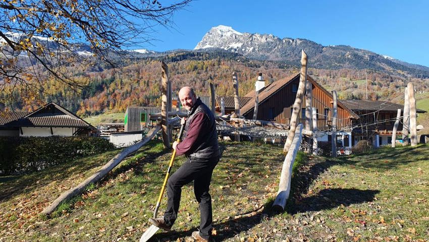  Tatendrang: HPZ-Leiter Thomas Köster packt an. 