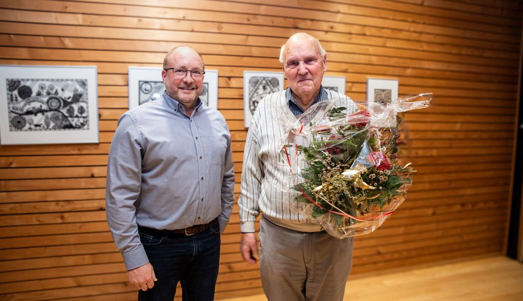 Hans Eggenberger mit Wartauer Kulturpreis geehrt