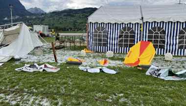 Fünf verletzte Personen nach starkem Gewitter