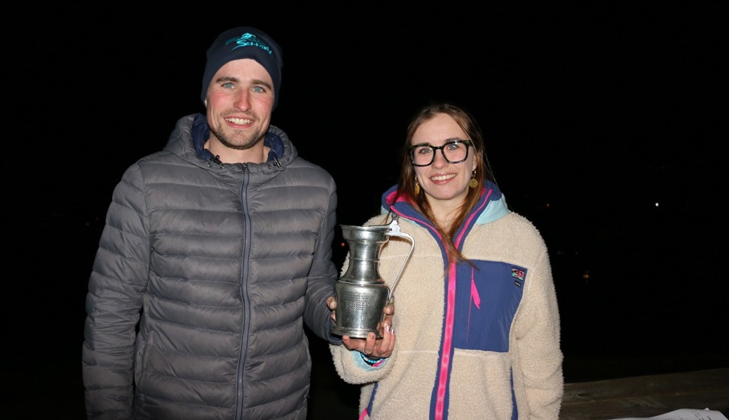 Die Club-Champions Nicole (rechts) und Michael Göldi. 