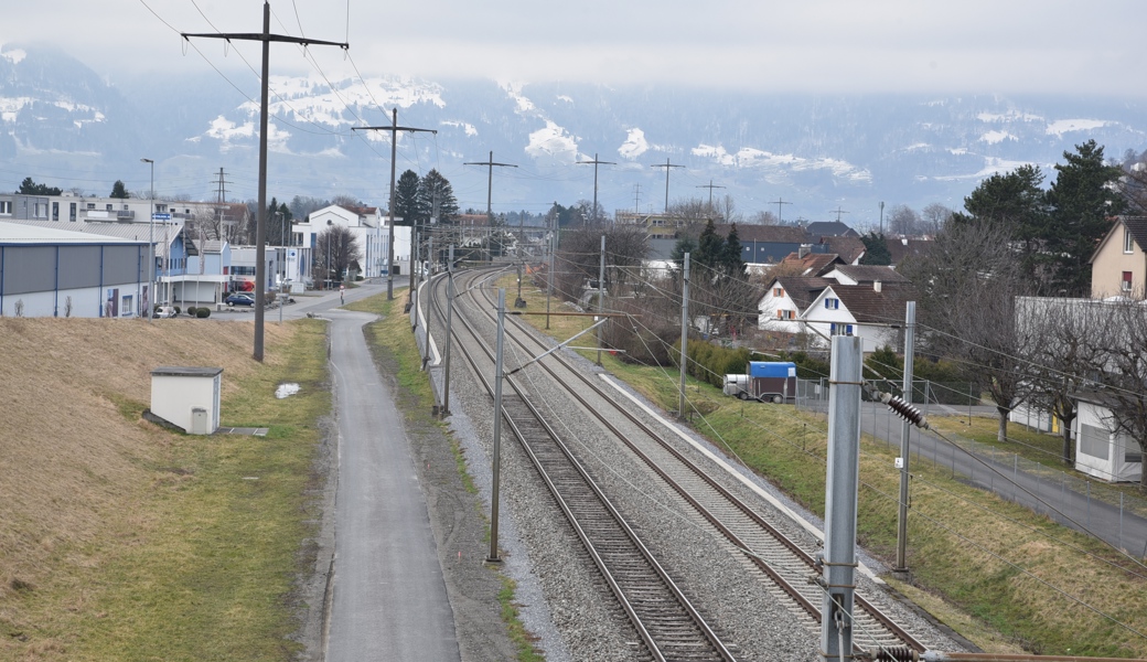 Wird in Angriff genommen: Die Bahnhaltestelle Trübbach Fährhütte.