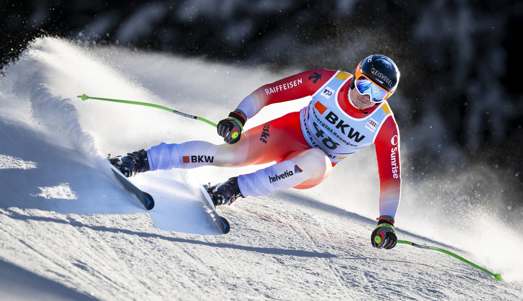 Josua Mettler will in Kitzbühel nahtlos an die zweite Lauberhornabfahrt anknüpfen und punkten.