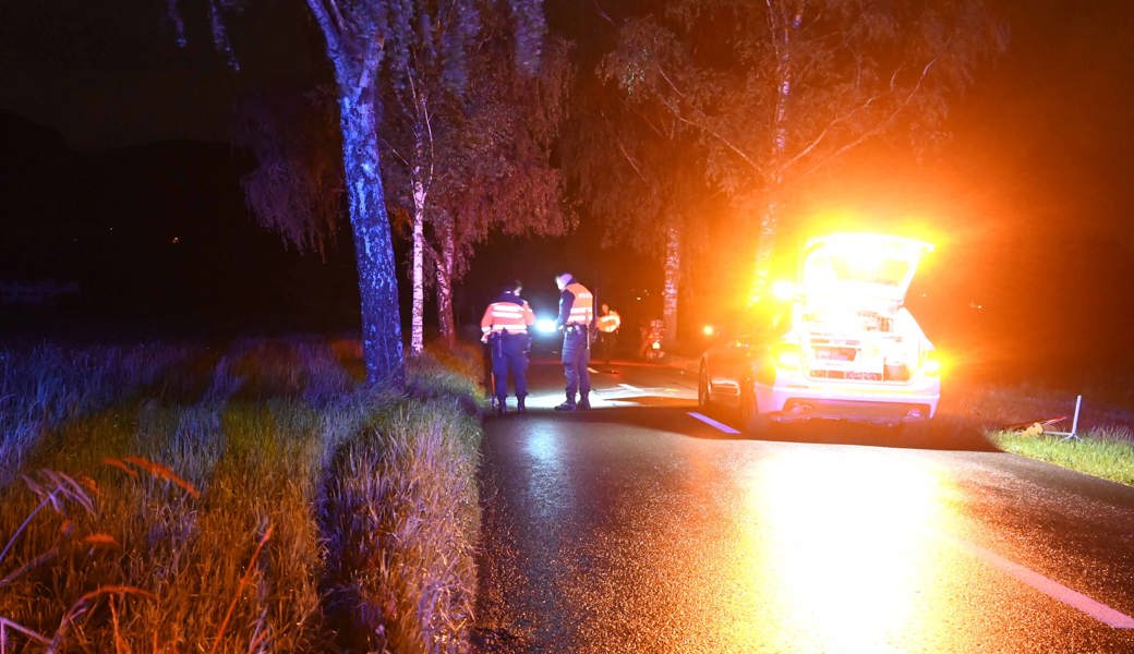 Der Rollerfahrer wurde beim Unfall verletzt. 