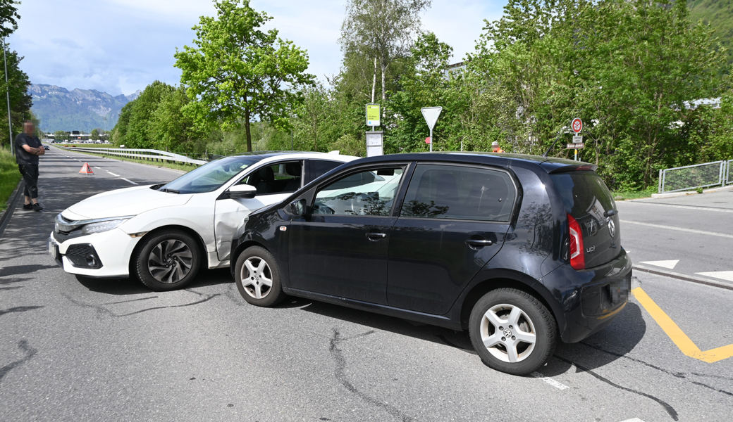 Ein Brems- und Ausweichmanöver genügte nicht mehr, um den Unfall zu verhindern.