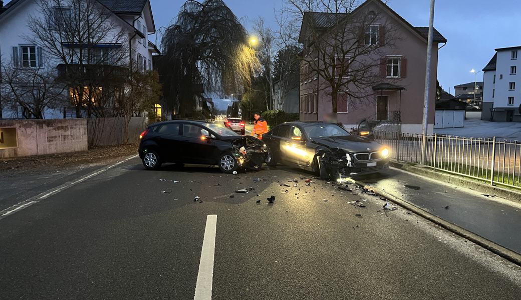 Der Zusammenstoss ereignete sich in den Morgenstunden.