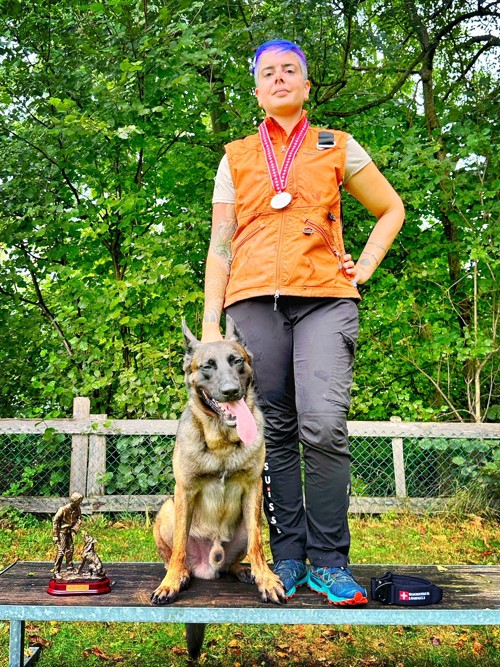 Starkes Team aus Sax: Ofelia Boiocchi und Kyubi sicherten sich an den Schweizer Meisterschaften den zweiten Platz.