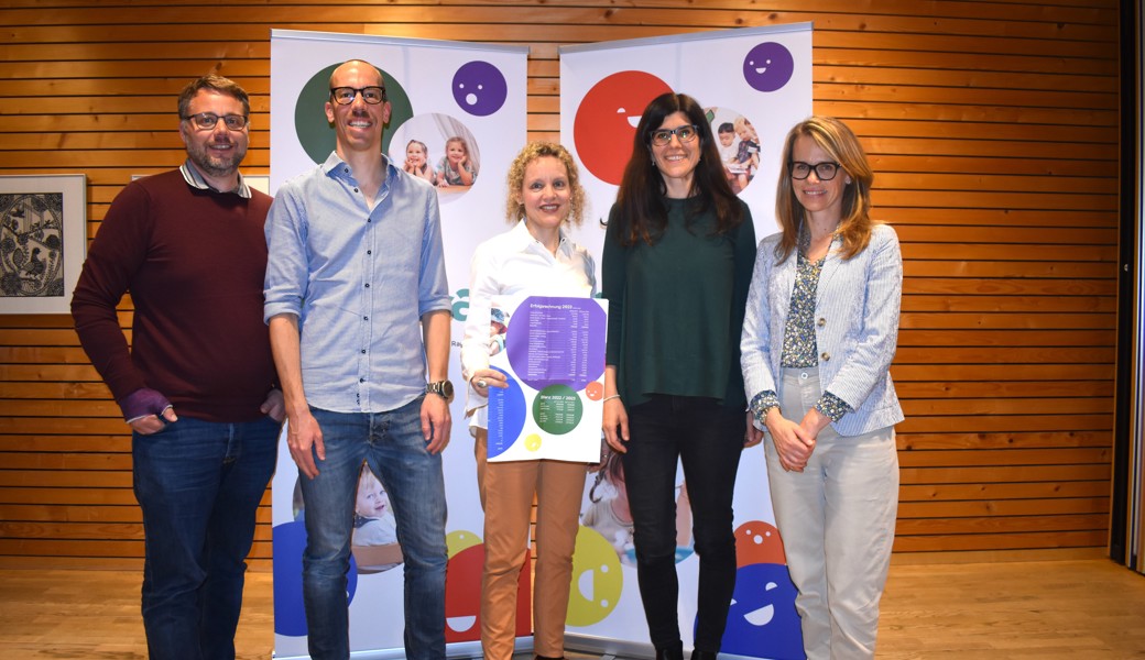 Der Vorstand (von links): Simon Stauffacher, Michael Bolt, Monika Grünenfelder (Präsidentin), Monika Bizozzero und Martina Kohler.