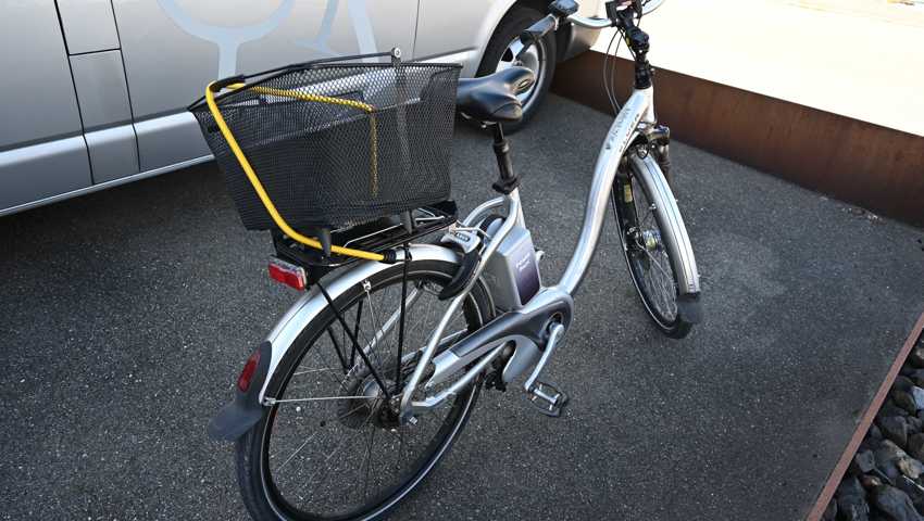 Das E-Bike der verunfallten Frau.