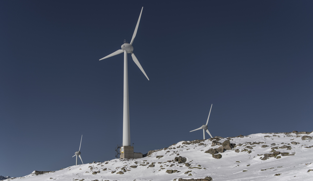 Das Rheintal eignet sich besonders gut als Standort für Windkraftanlagen.