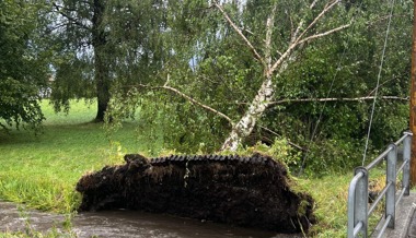 Hagelsturm hinterlässt Schneise der Verwüstung