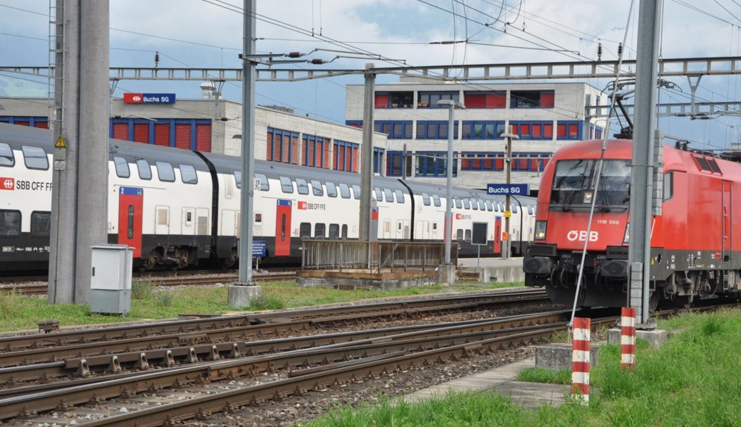  Grenzbahnhof von Bedeutung: Die Stadt Buchs will die Südschlaufe aus dem Richtplan streichen lassen, der Kanton nicht. 