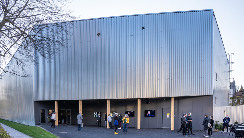  Wird nicht zu einem Kultur- und Begegnungszentrum für die Region Werdenberg: Das in St. Gallen stehende Theaterprovisorium. 